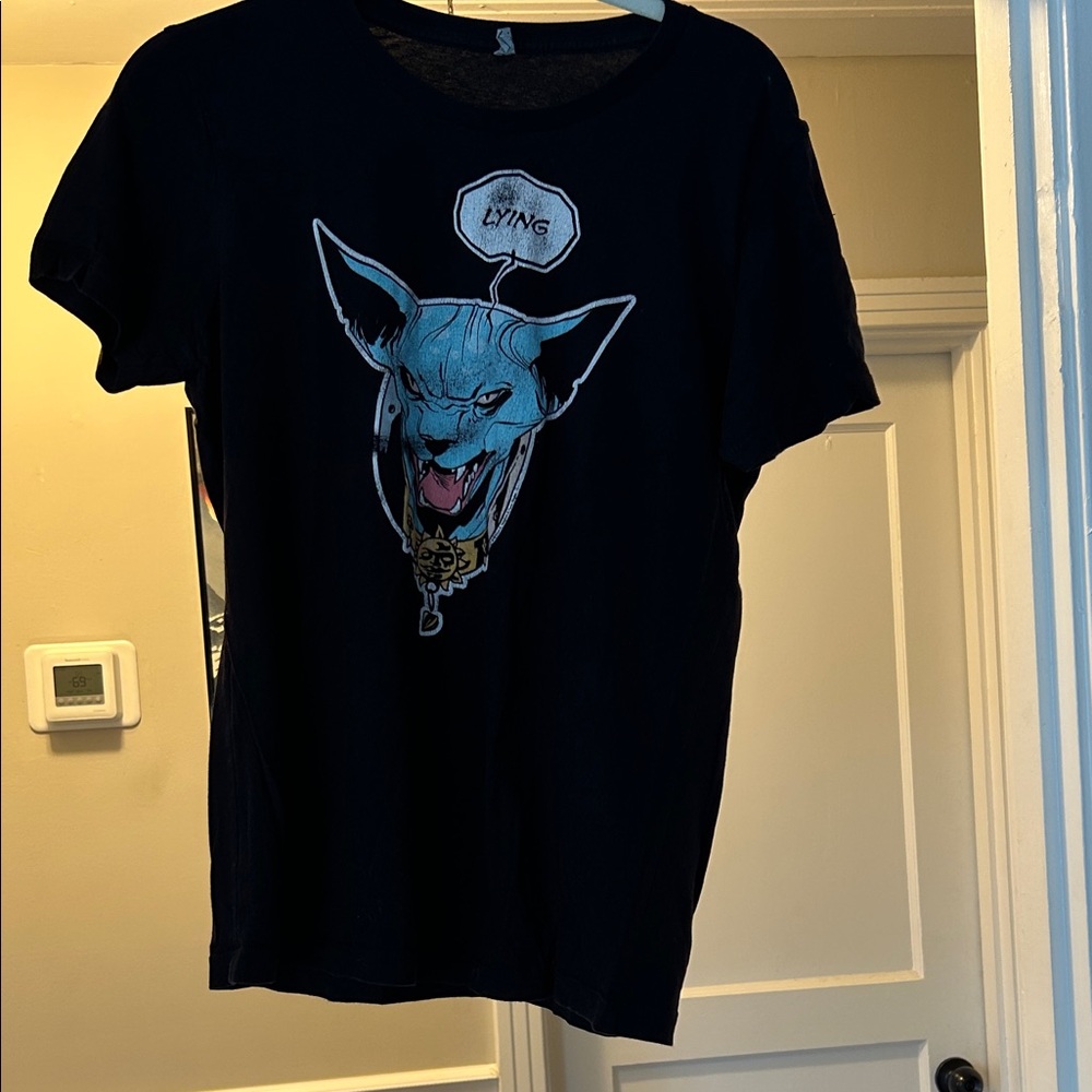 Saga Lying Cat T-Shirt